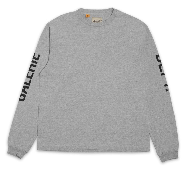 Gallery Dept. FRENCH COLLECTOR TEE L/S-HEATHER GREY