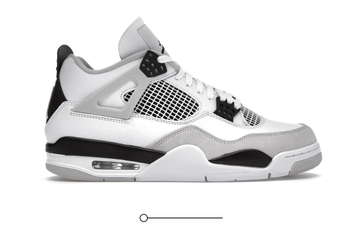 Jordan 4 Retro Military Black (PS)