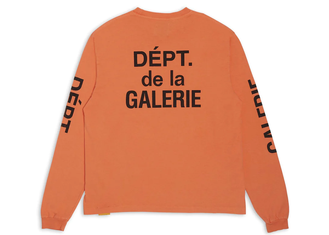 Gallery Dept. FRENCH COLLECTOR TEE L/S-Orange